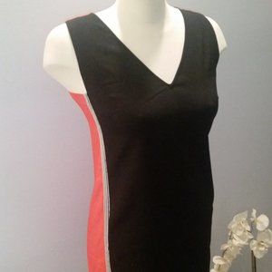 Sinequanone orange/black dress designed in Paris